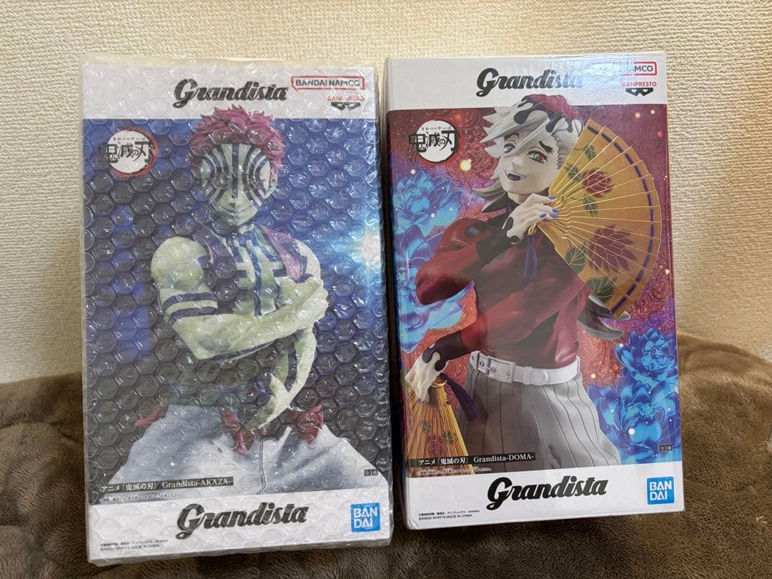grandista 猗窩座＆童磨 フィギュアセット - メルカリ