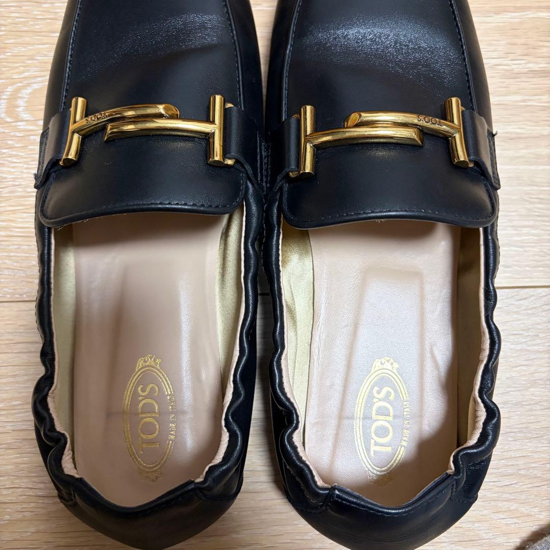 【美品】TOD'S ローファー 25.5cm(38.5size)