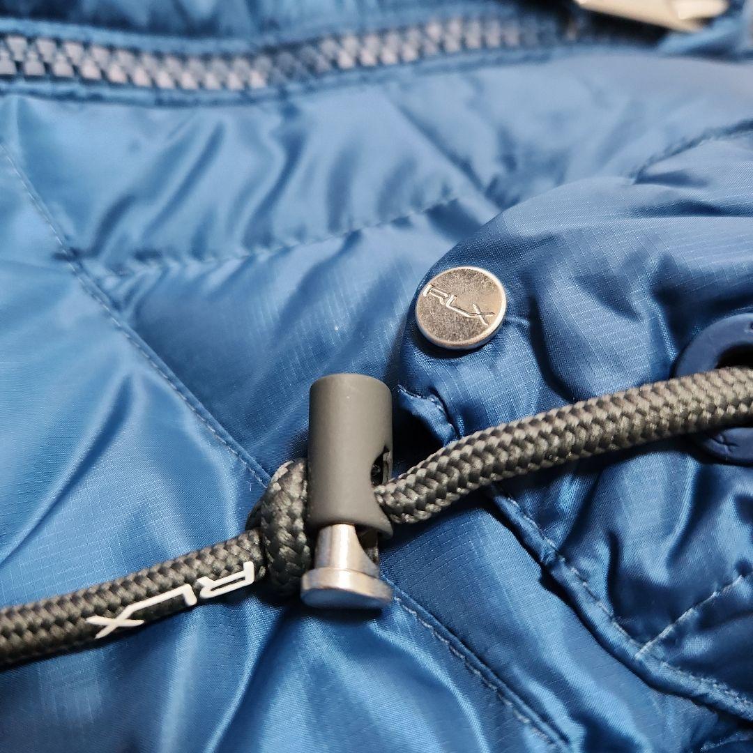 美品☆RLXGOLF☆コンバーチブルリップストップキルテッドジャケット