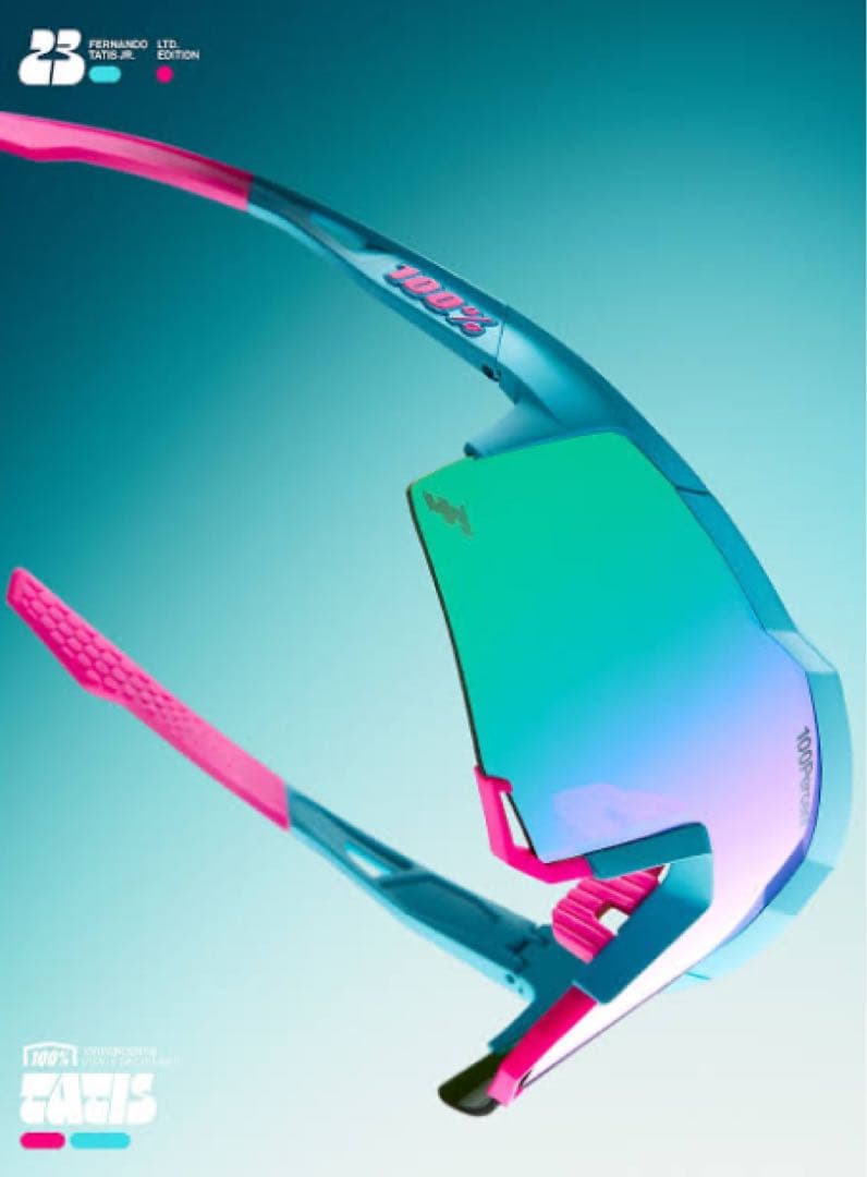 【限定】100% Speedcraft サングラス タティスJr. モデル