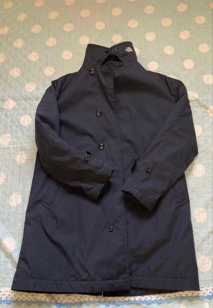 THE NORTH FACE ステンカラーコート ネイビー　ナナミカ　ビームス