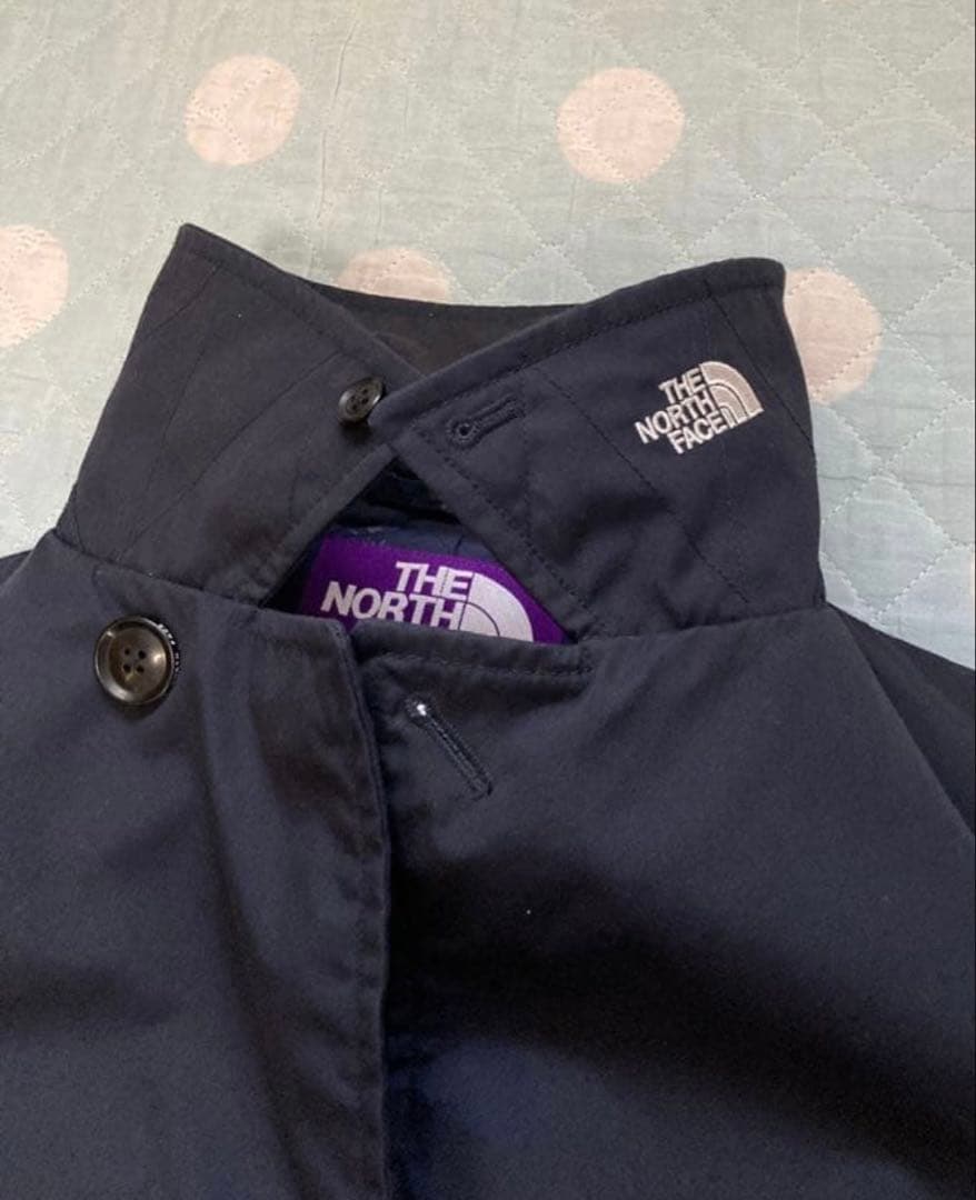 THE NORTH FACE ステンカラーコート ネイビー　ナナミカ　ビームス