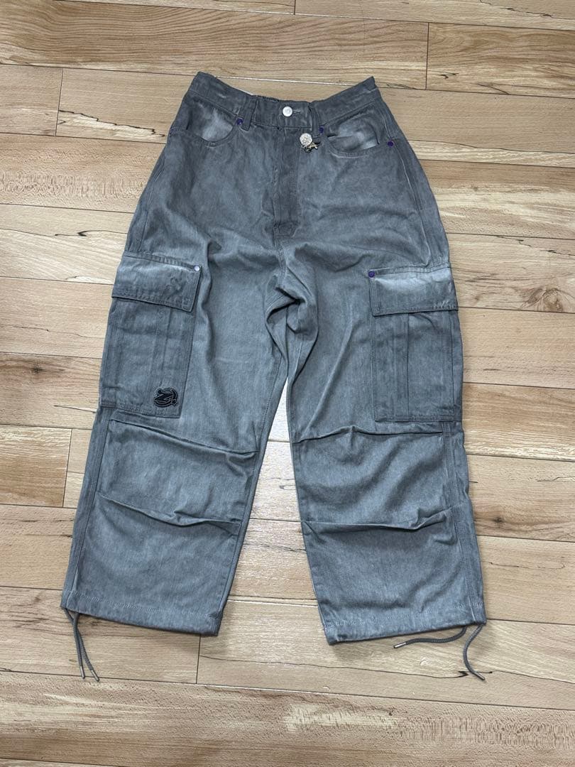 【ZUTOMAYO】 ずとまよ　デニムカーゴパンツ　Mサイズ