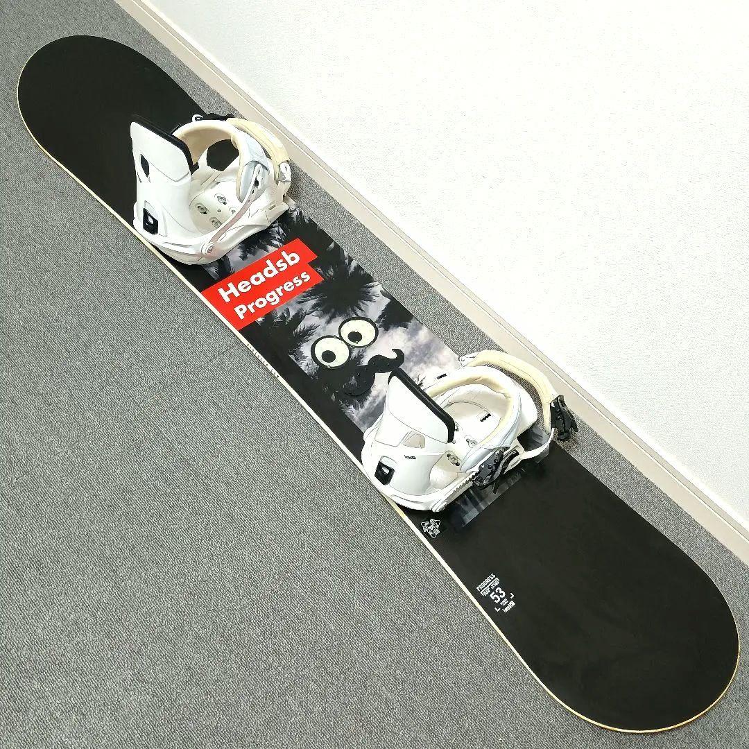 スノーボードセット HEAD 153cm PROGRESS Lサイズ