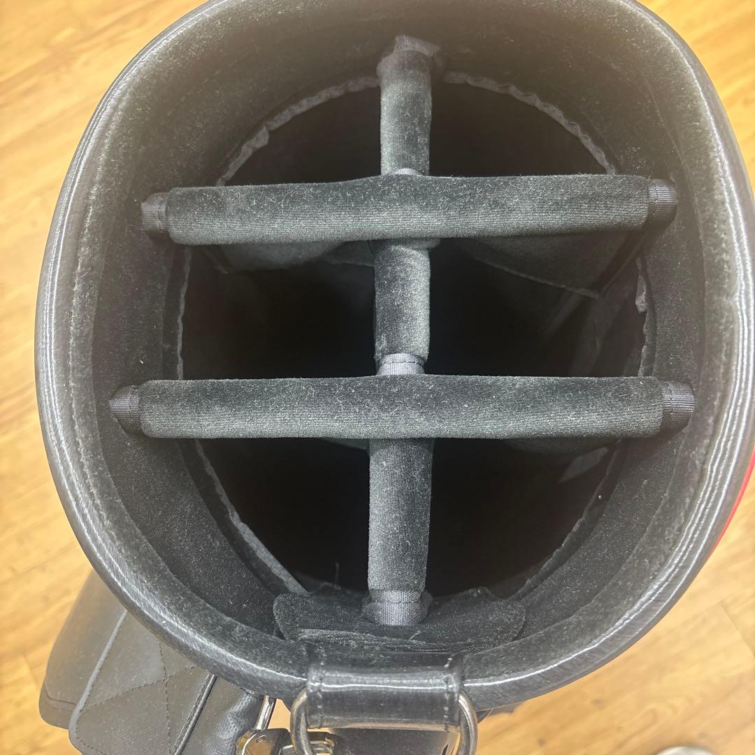 Nike ゴルフキャディバッグ ホワイト/ブラック/レッド