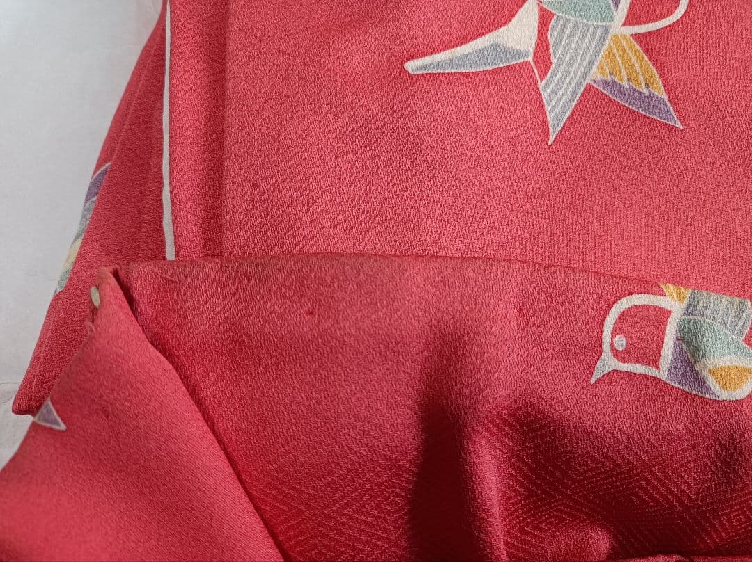 七五三着物　3歳セット　アンティーク 正絹　被布