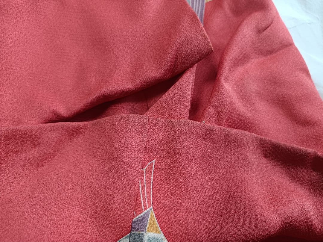 七五三着物　3歳セット　アンティーク 正絹　被布