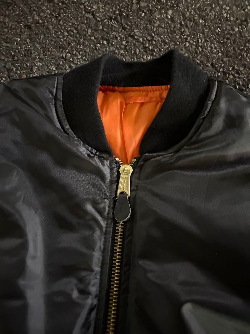 ROTHCO MA-1フライトジャケット ブラック