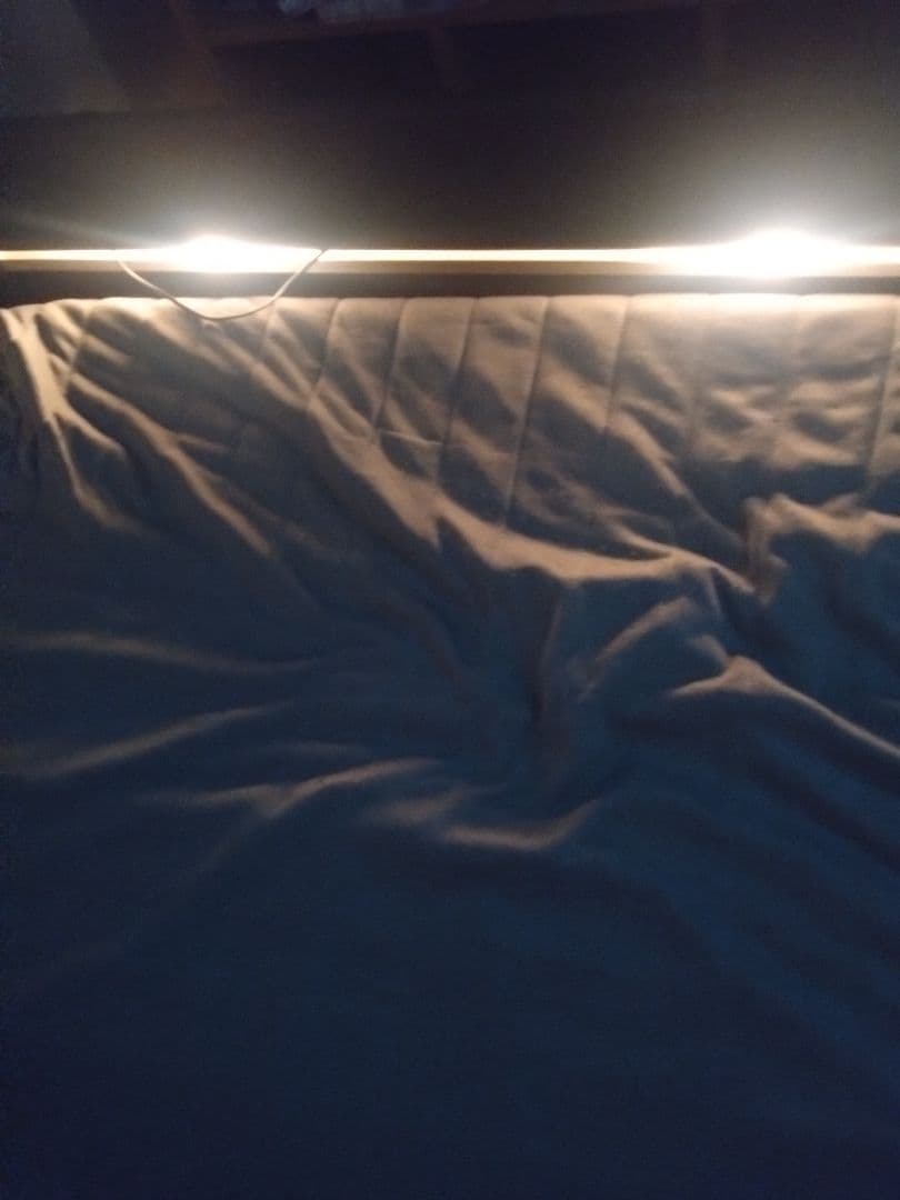 グレー マットレス付き 畳ベッド コンセント付