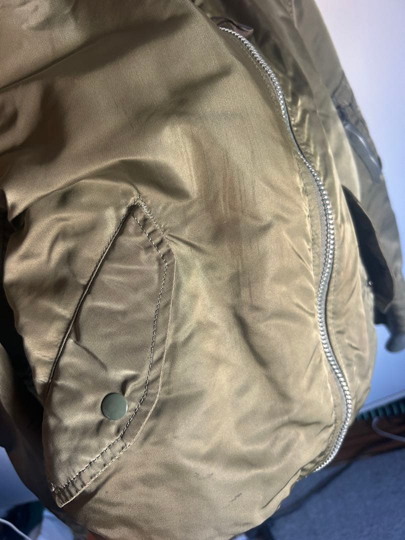 80〜90s ALPHA MA-1 フライジャケット　USA製