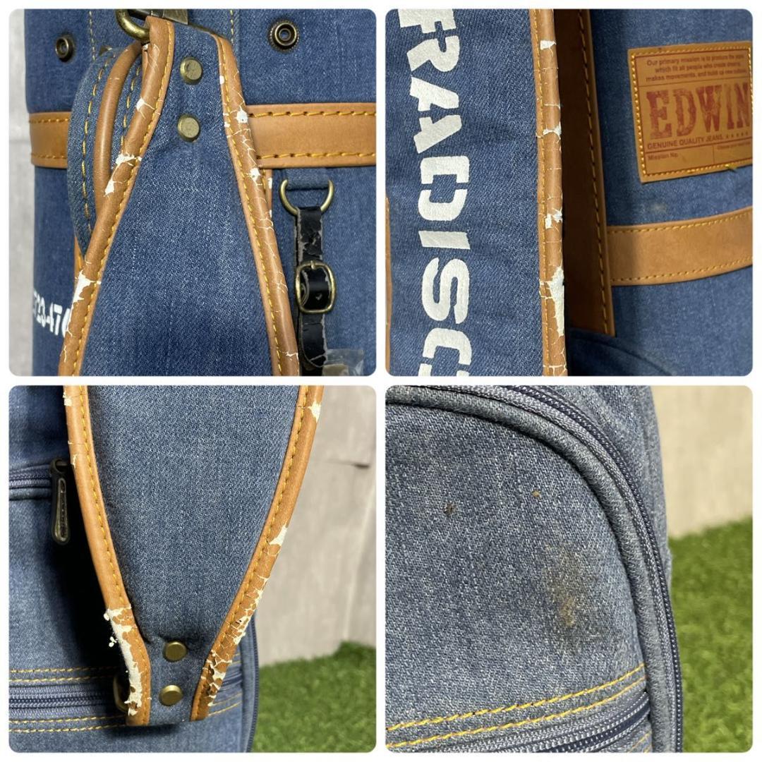 【希少】パラディーゾ エドウィン EDWIN キャディバッグ ゴルフバッグ レア