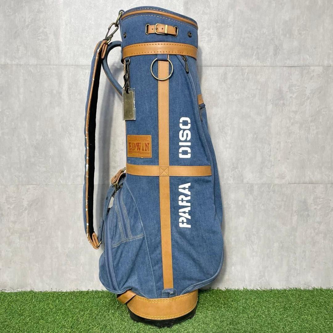 【希少】パラディーゾ エドウィン EDWIN キャディバッグ ゴルフバッグ レア