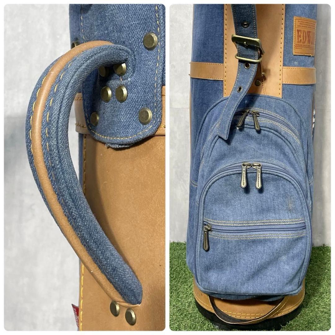 【希少】パラディーゾ エドウィン EDWIN キャディバッグ ゴルフバッグ レア