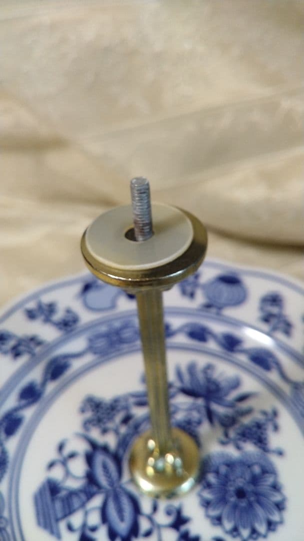 カールスバード ブルーオニオン 3段ケーキスタンド