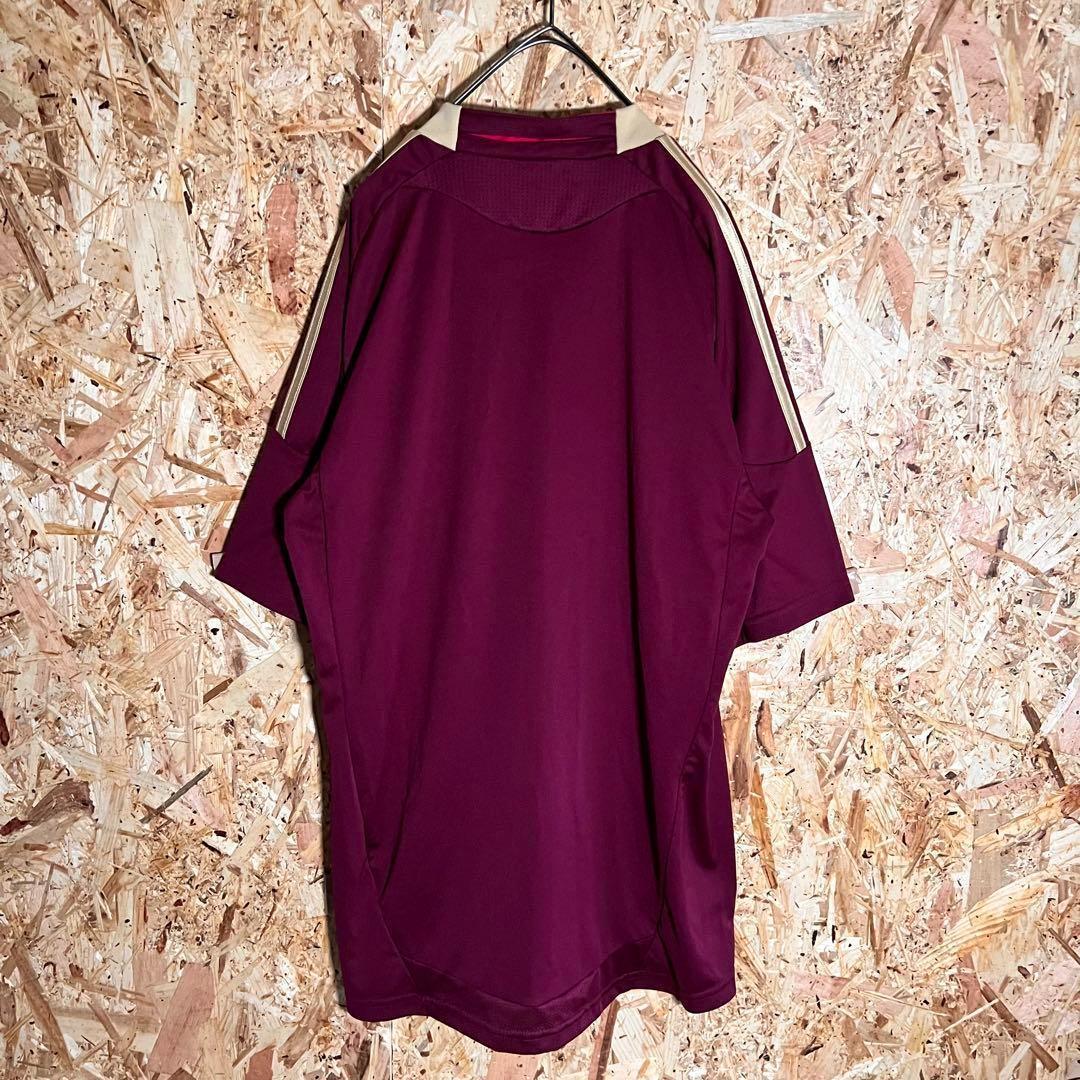 【希少】アディダス 10-11 リーグアン　サッカー ユニフォーム 刺繍リヨン