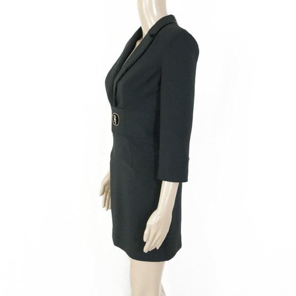 最低 価格ファッション - 新品 エリザベッタフランキ 襟付きワンピース