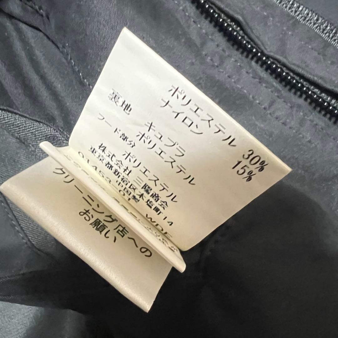 バーバリーロンドン　ライナー付き　ステンカラーコート　黒　L