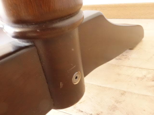 飛騨産業 ダイニングテーブル1500 アンティーク 天板のみ再塗装 USED