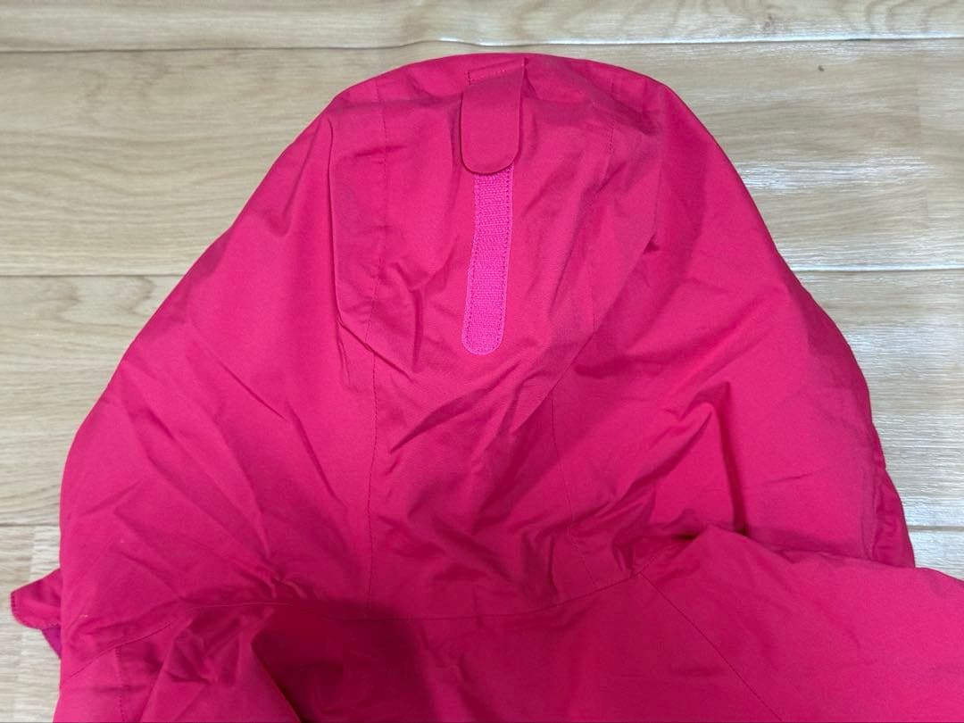 mont-bell モンベル　フード付き　オーバーオール　スキーウェア