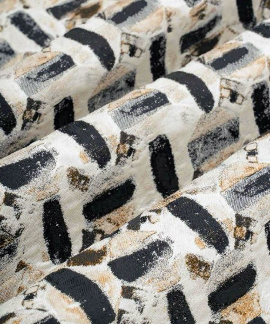 ANAYI オードトワレ ジャガード 後ろ切り替え フレアスカート