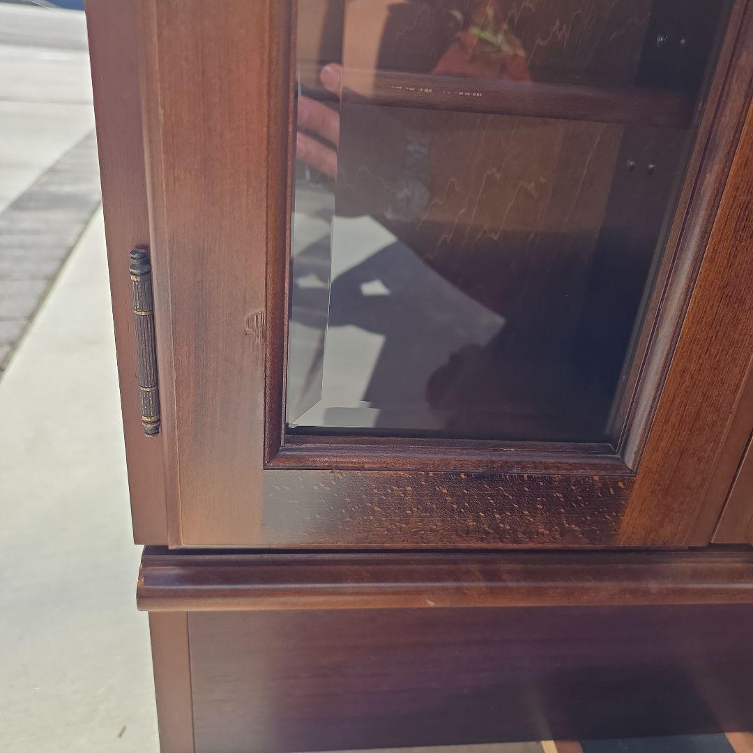 激レア カリモク コロニアル スライド式 本棚 サイドボード テレビ台