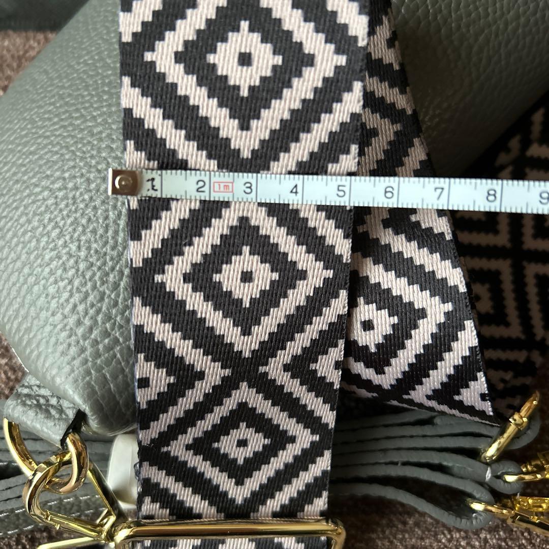 ELIE BEAUMONT ボディバッグ グレー