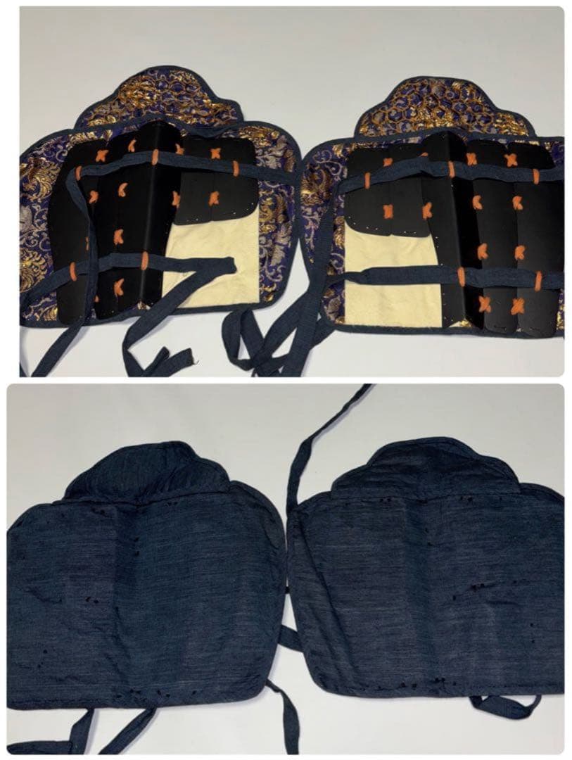 エリサ‼️美品！現代等身大甲冑　橙糸威黒桶胴具足