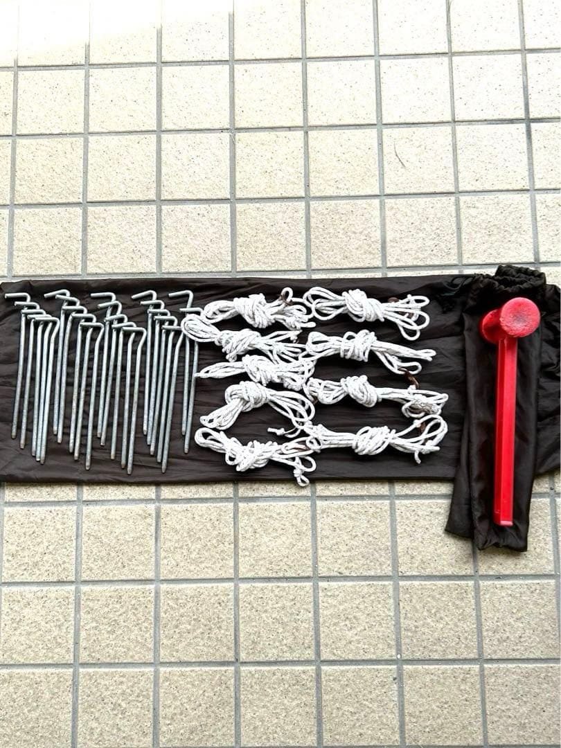 冬キャンプに！付属品完備【コールマン】ウェザーマスタートリオドームオールシーズン