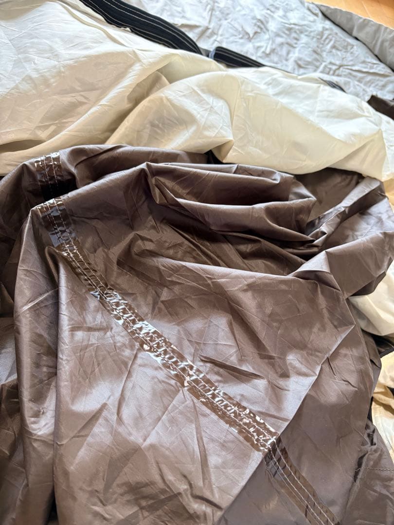 冬キャンプに！付属品完備【コールマン】ウェザーマスタートリオドームオールシーズン