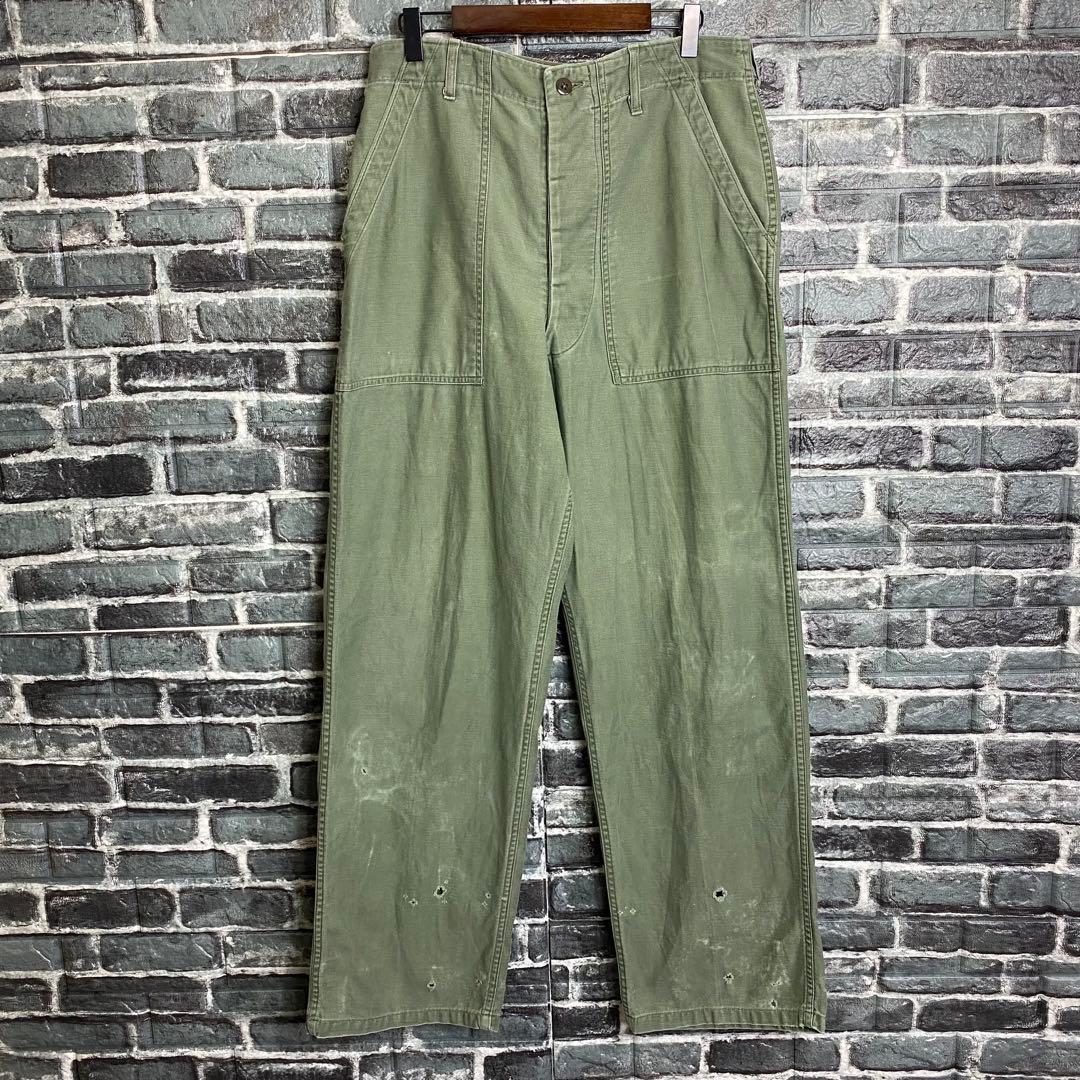 60s 実物 OG107 ベイカーパンツ サイドアジャスター ダブルステッチ