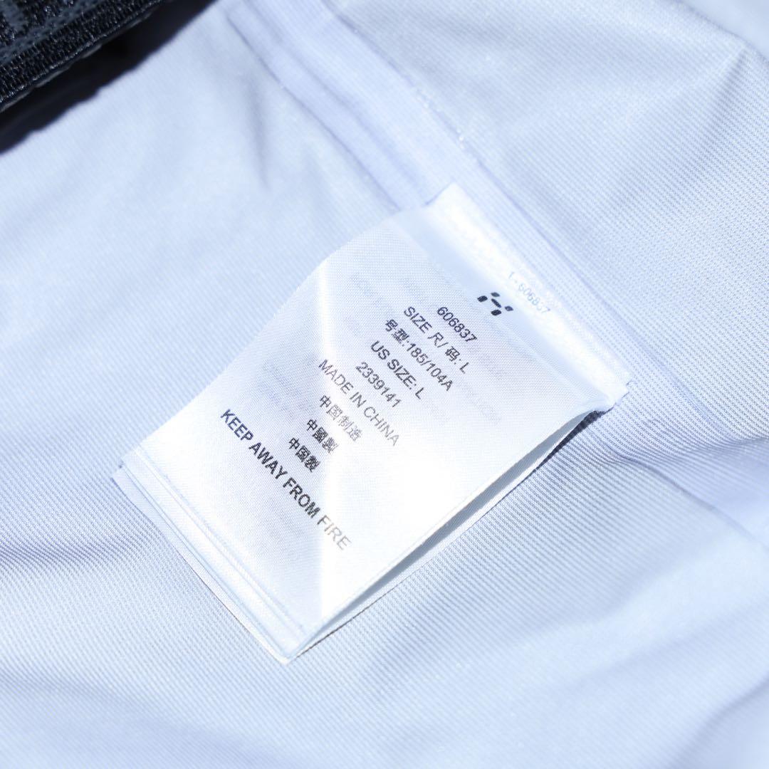 【最終値下げ】ホグロフス ヴァッシ ゴアテックス ジャケット ネイビー/ Ｌ