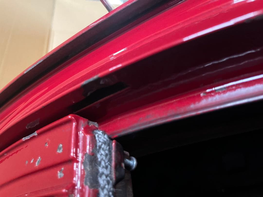 最終値下げ 薪ストーブ ディファイアントアンコール 赤 ホーロー 中古メンテ済