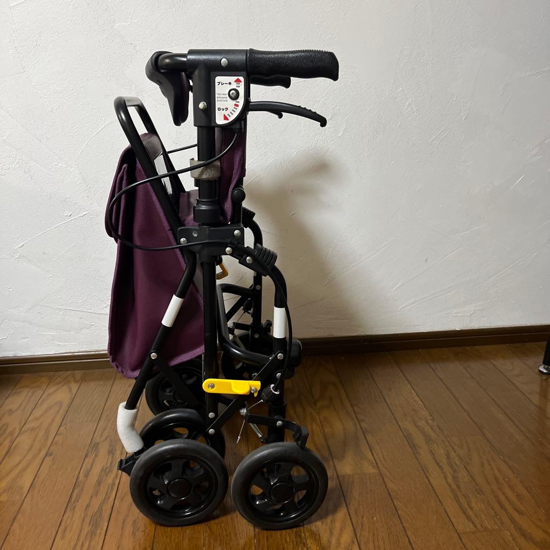 【美品】島製作所 Air Walker シルバーカー 歩行器　エアウォーカ