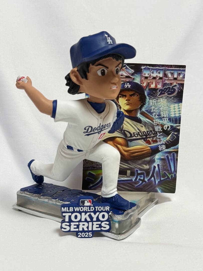 大谷翔平 ボブルヘッド 東京シリーズ 2025 漫画風　メジャー　バブルヘッド
