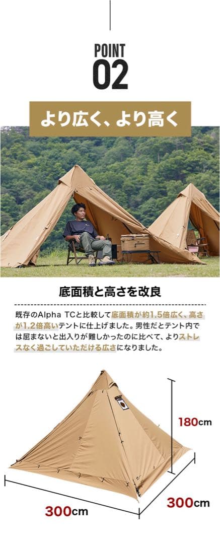 WAQ Alpha TC SOLO DX アルファTC ソロDX オリーブ　二股