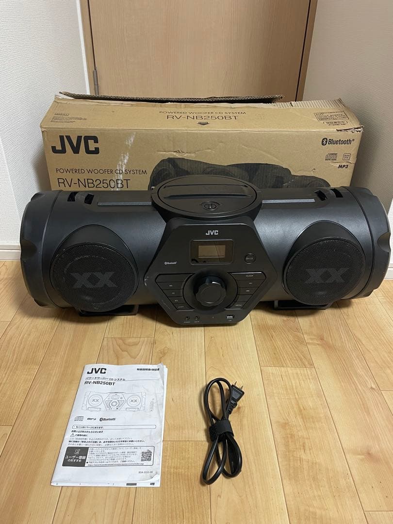 JVC RV-NB250BT パワードウーハーCDシステム 中古