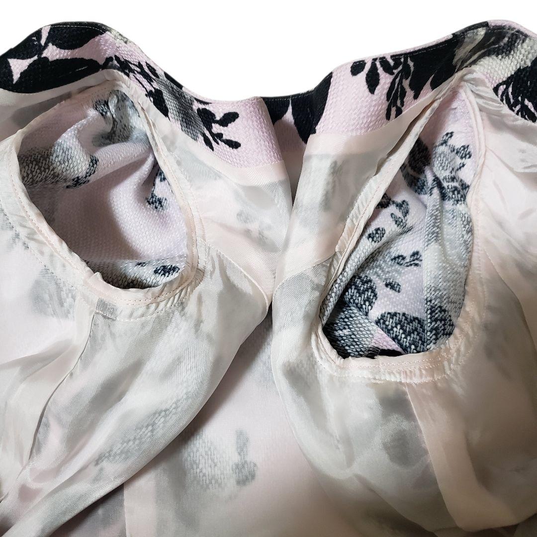 M'S GRACY エムズグレイシー　ワンピース　花柄　サッシュベルト付き