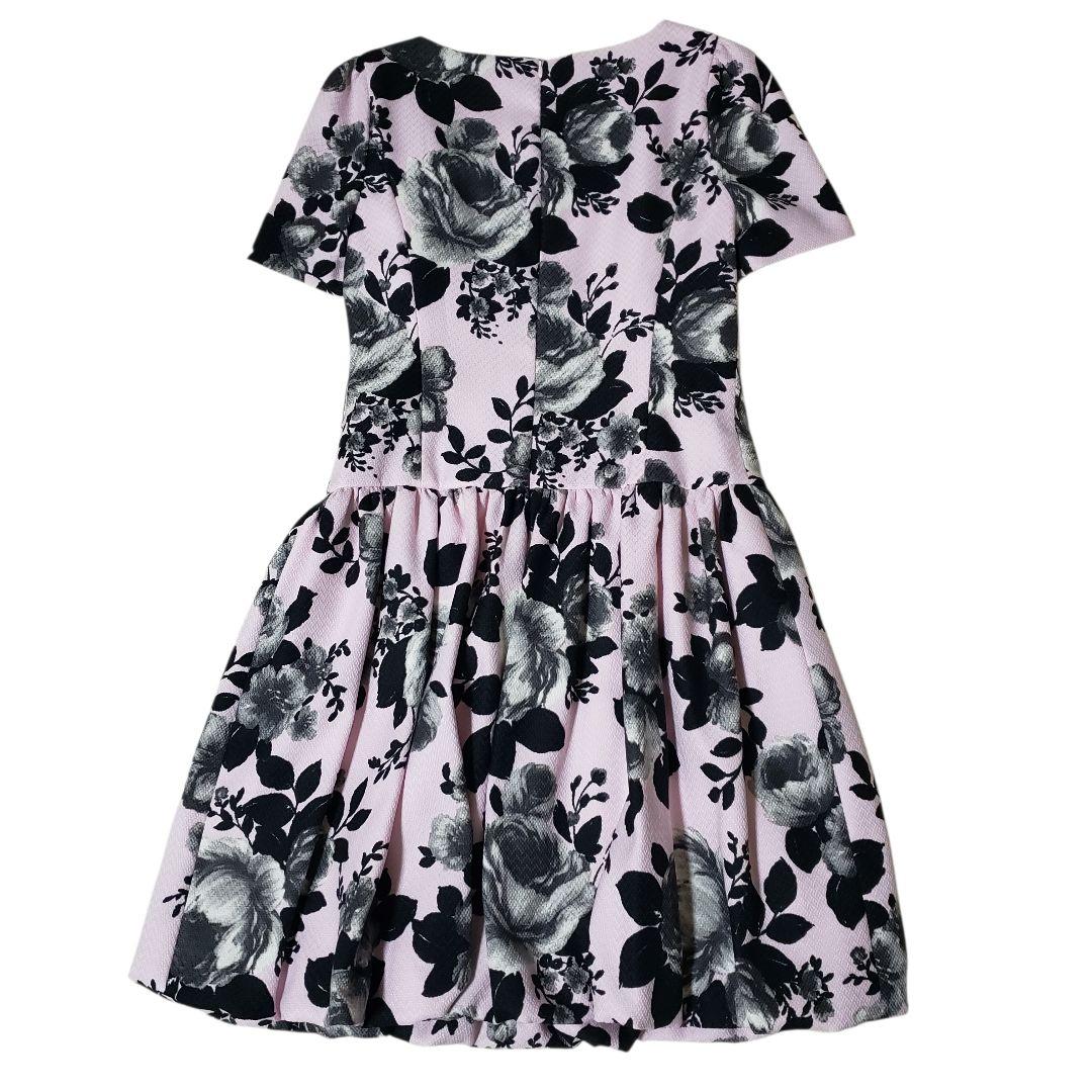 M'S GRACY エムズグレイシー　ワンピース　花柄　サッシュベルト付き