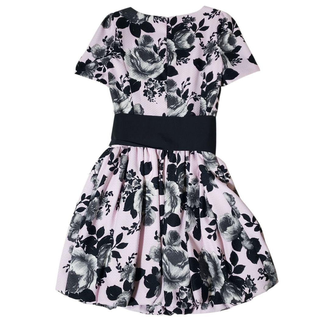 M'S GRACY エムズグレイシー　ワンピース　花柄　サッシュベルト付き