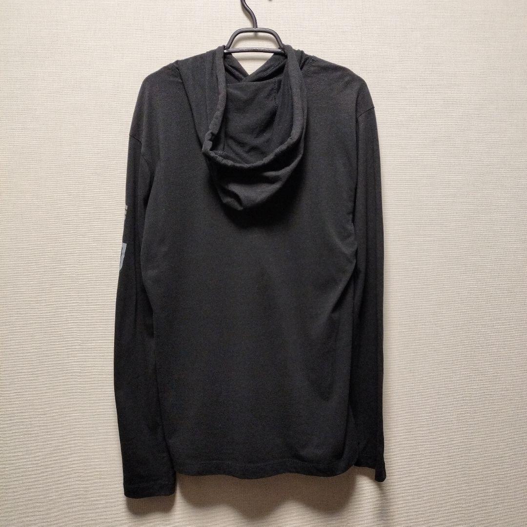 【幻！！】NBA Experience NEWERA フード付きロンＴ 黒 M