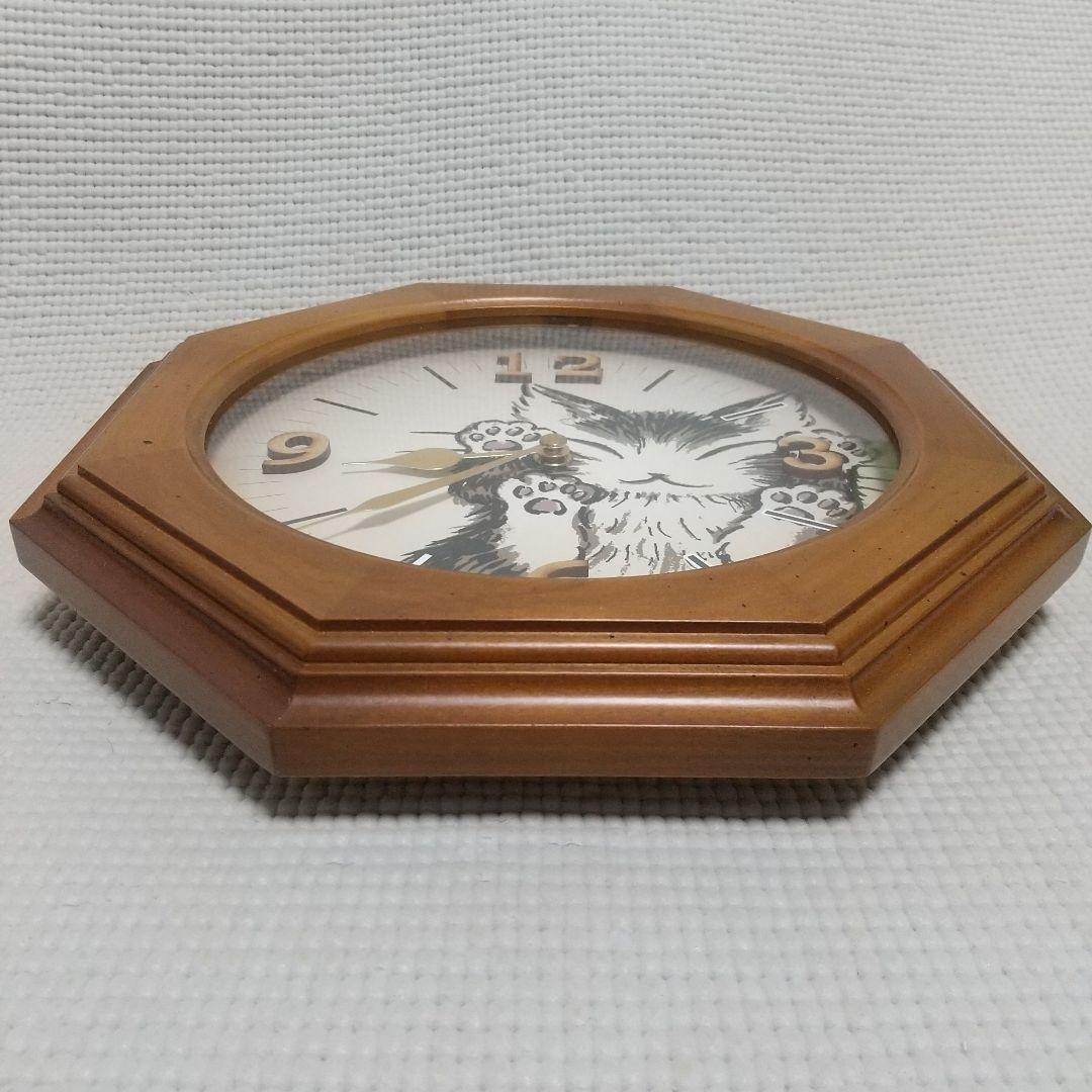 超貴重！ベビーダヤン♪ にゃんキューテイル振子時計 尻尾ゆらゆら