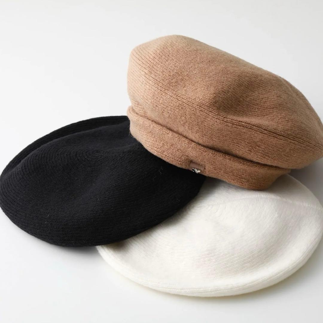 《新品》WEEKEND MaxMara 可愛い　ニットベレー帽ブラックイタリア製