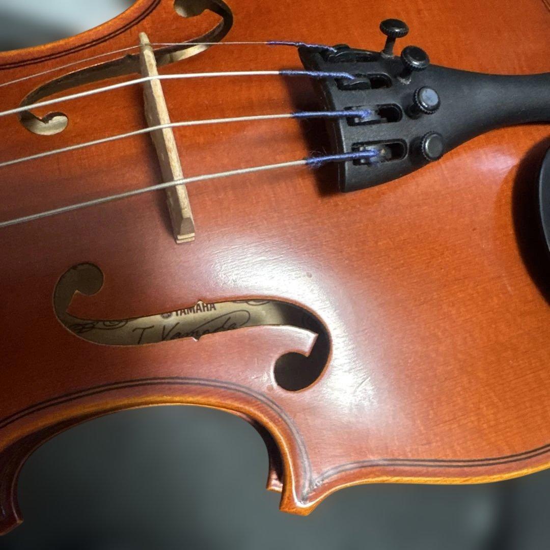 【本日限定送料込み】YAMAHA 1/4分数バイオリン弦 ケース付き