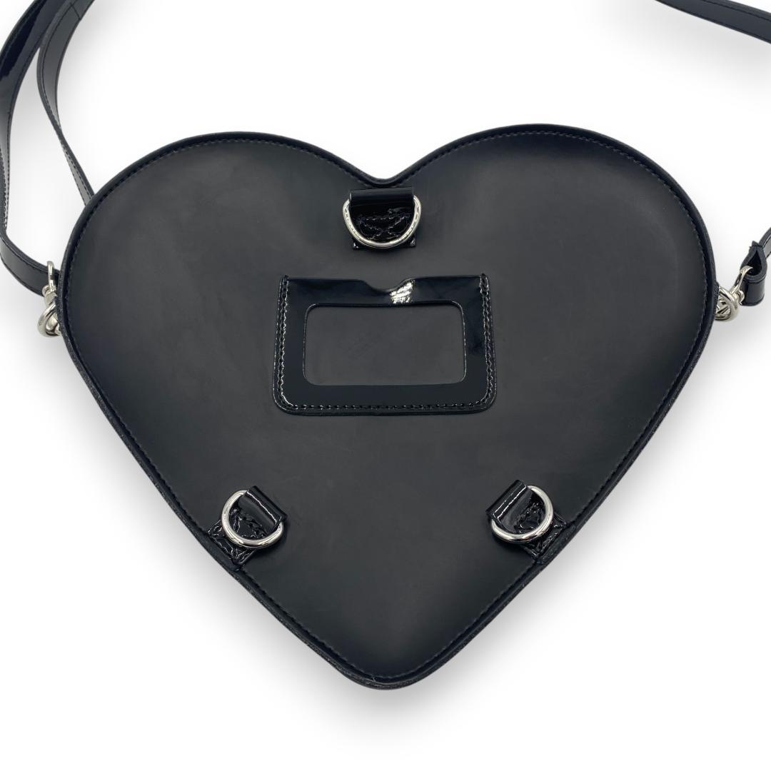 【人気品】Dr.Martens ハート レザーバックパック ショルダーバッグ