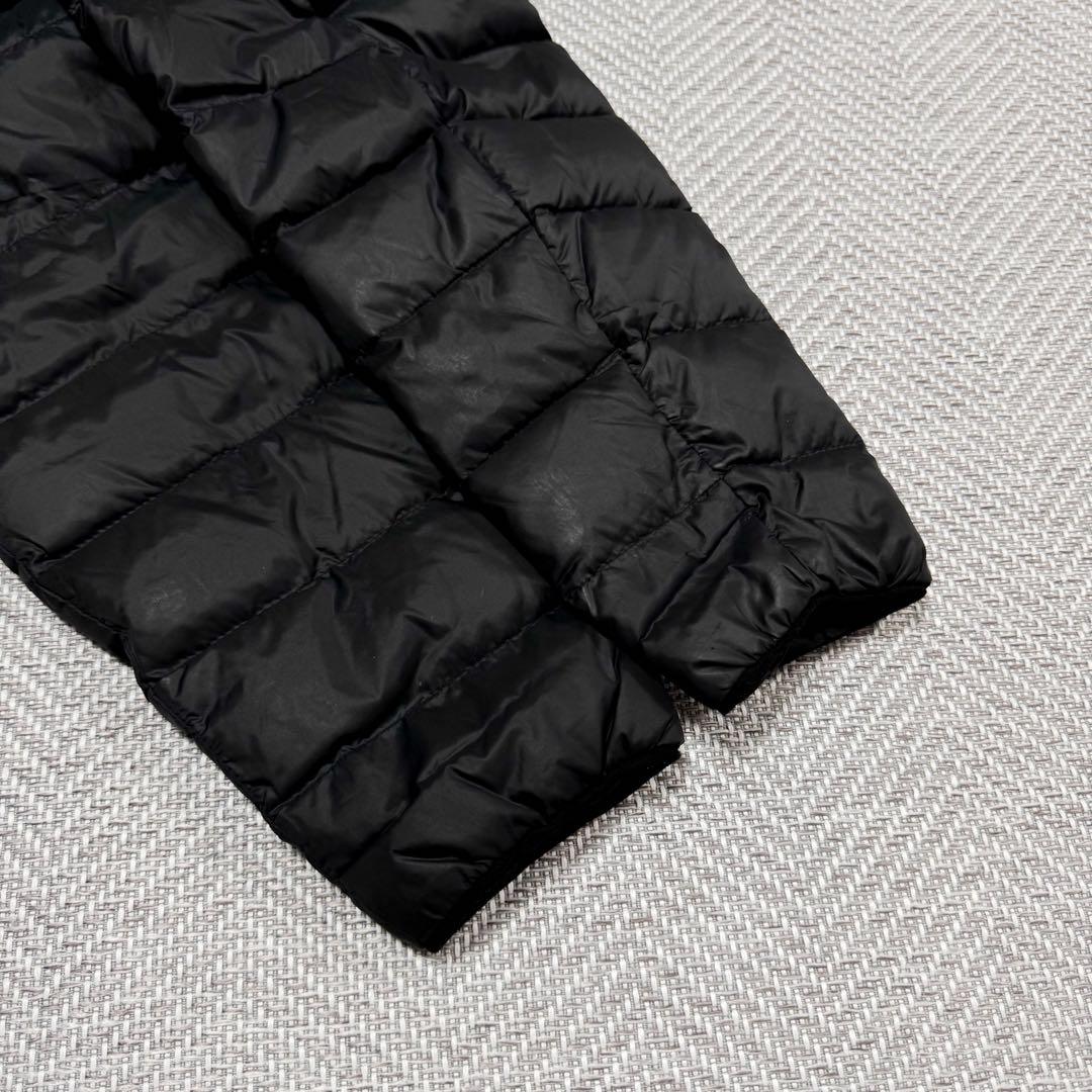 美品 ポロラルフローレン パッカブル ダウンジャケット ブラック 赤ポニー M