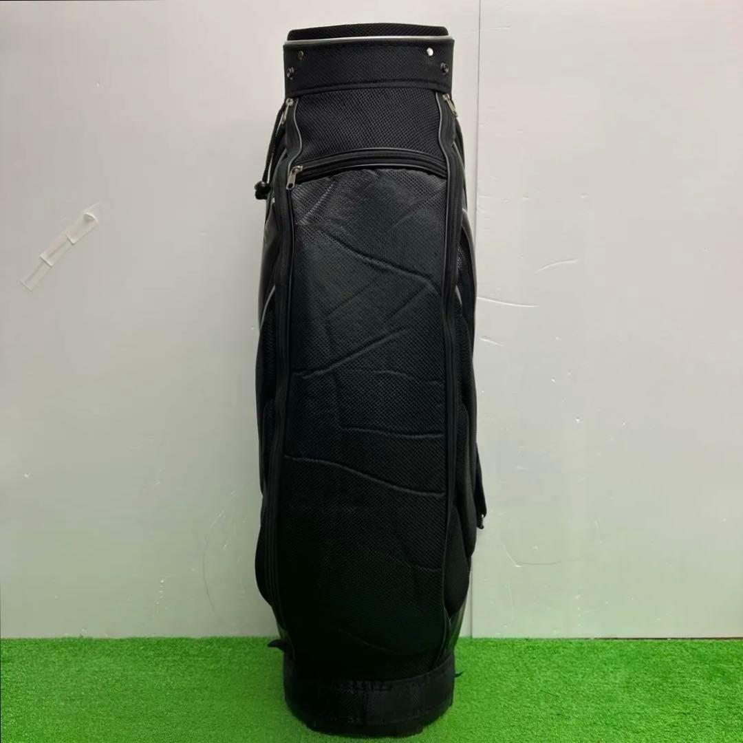 Fitway フィットウェイ　8インチ　ブラック　ゴルフバッグ　メンズ　中古品