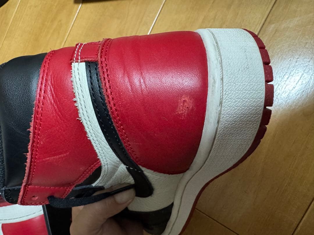 シューズ(男性用) Nike Air Jordan 1 Retro High OG Bred Toe