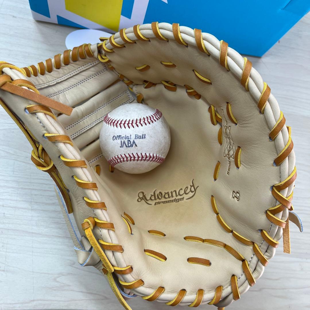 新品 値下げ中 SSK 硬式ファーストミット キャメル 大人用