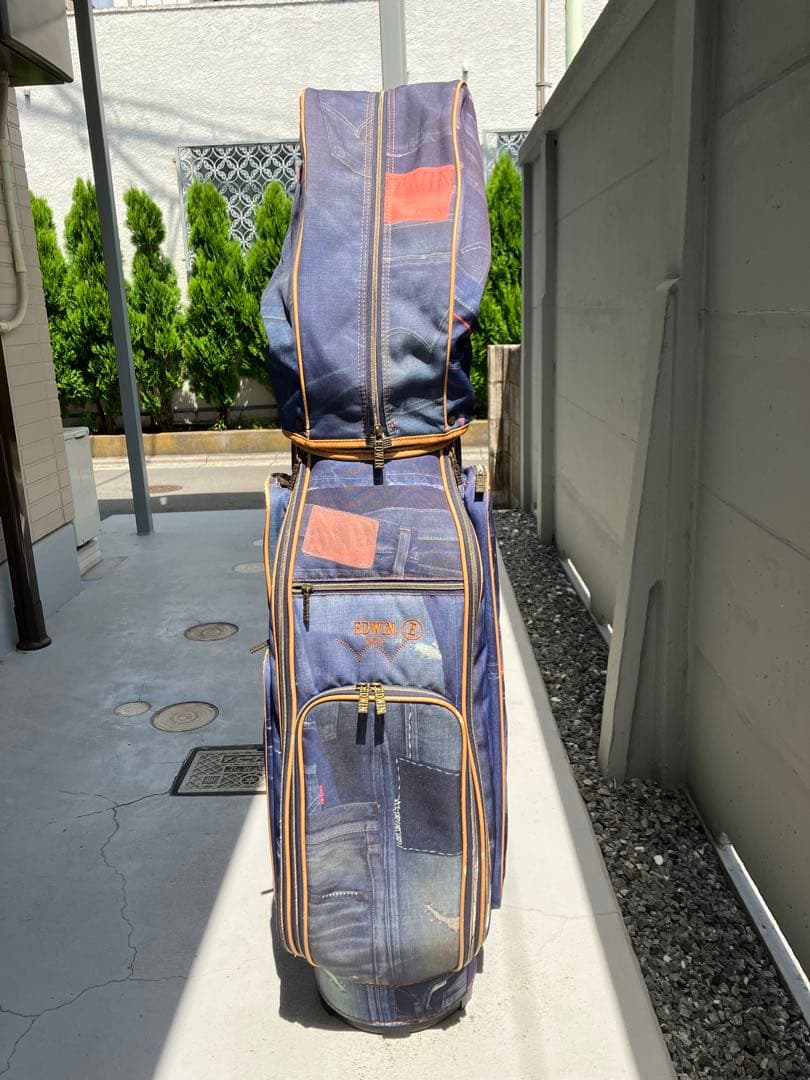 希少！廃盤！】EDWINのデニム風キャディバッグ 公式 ストア