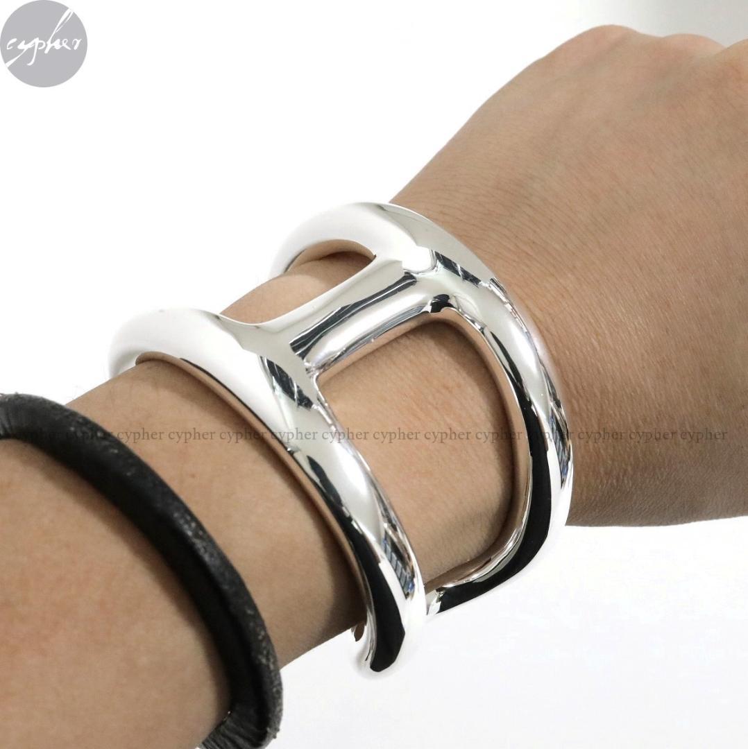 新品 HERMES Osmose ブレスレット エルメス オスモズ バングル - メルカリ